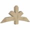 Ekena Millwork Alberta Rough Sawn Timber Gable Bracket, Douglas Fir, 60"W x 25"H x 4"D x 6"F, 10/12 Pitch GBW060X25X0406ALB00RDF - alternate 3